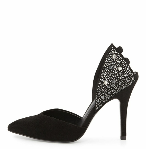 💝Pelle Moda Kent Cut Out Heel Suede Sz 7 - Picture 3 of 7